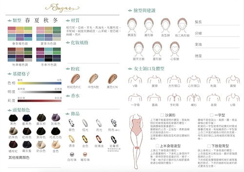 獨家贈品:個人色彩鑑定報告