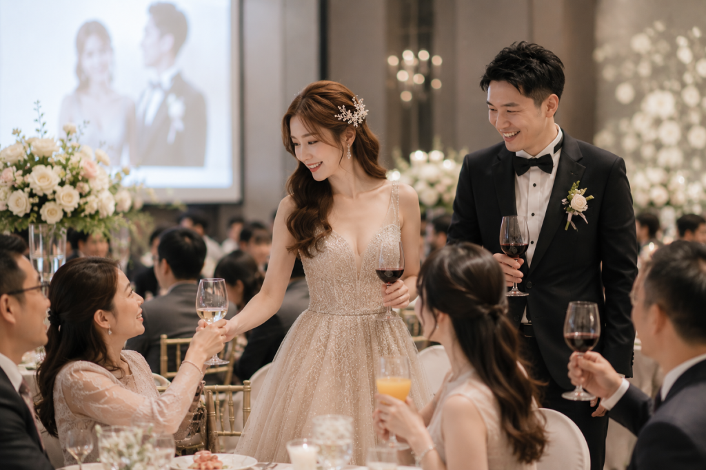 婚禮流程懶人包/台中新秘筱涵造型團隊