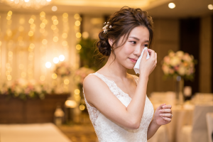 新娘防哭妝技巧｜婚禮哭了怎麼辦？