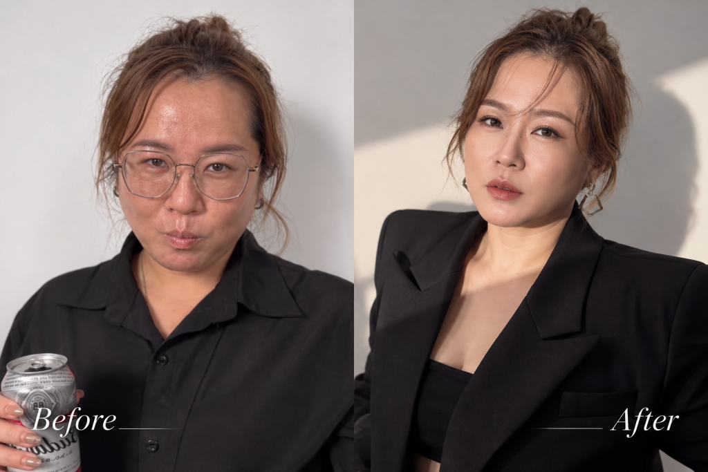素人改造台中造型形象照