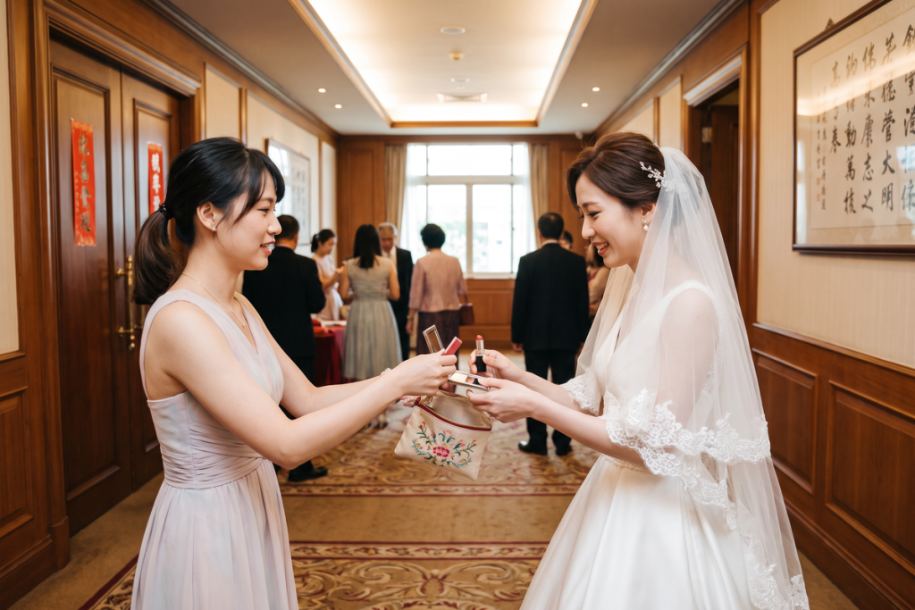 婚禮補妝包要帶什麼?新娘必備清單一次看